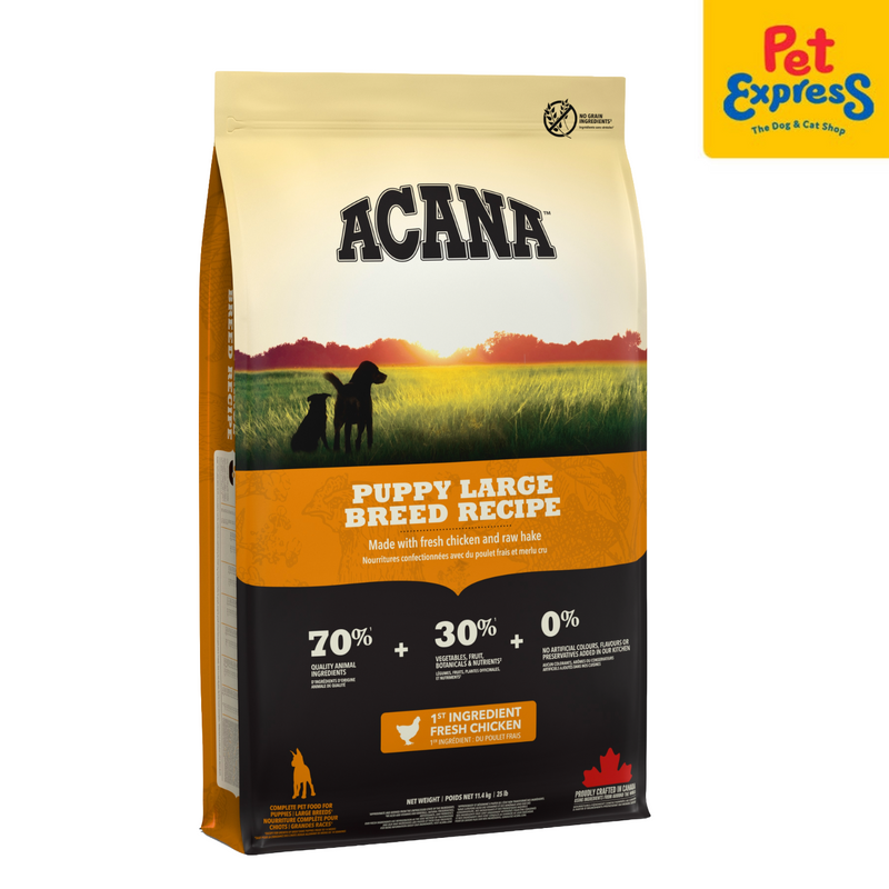 Acana Puppy Large Breed Dry Dog Food 11.4kg