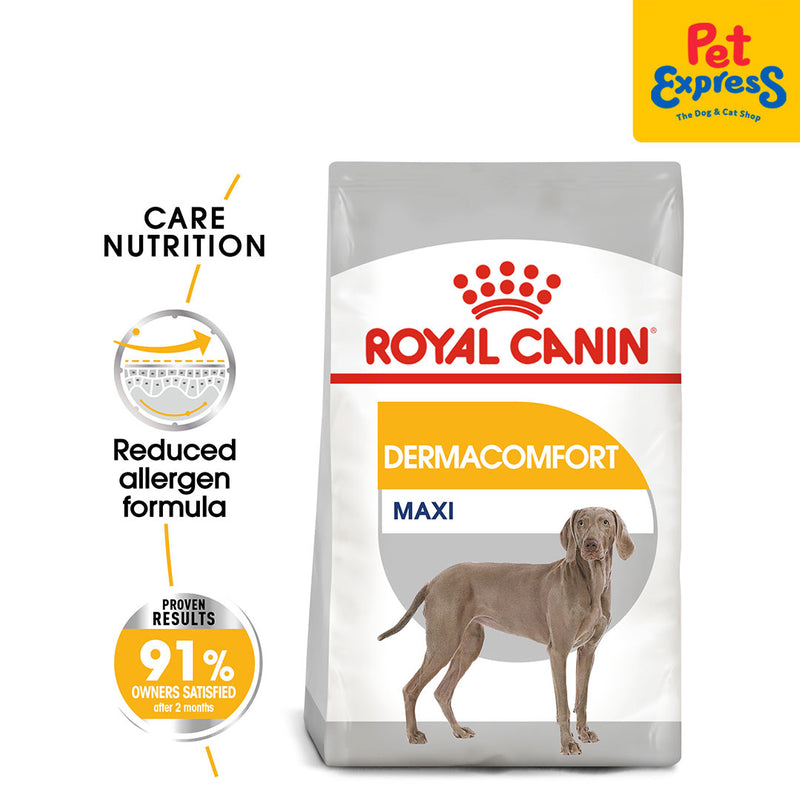 Royal Canin Canine Care Nutrition Adult Maxi Dermacomfort Dry Dog Food 3kg