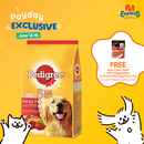 Pedigree Adult Beef and Vegetables Dry Dog Food 1.5kg
