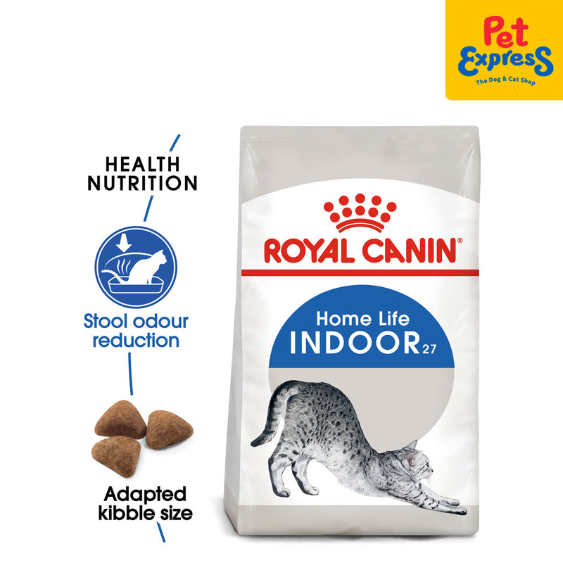 Royal Canin Feline Health Nutrition Adult Indoor 27 Dry Cat Food 10kg