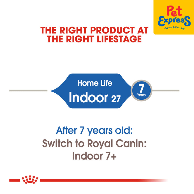 Royal Canin Feline Health Nutrition Adult Indoor 27 Dry Cat Food 10kg