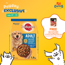 Pedigree Adult Chicken and Vegetables Dry Dog Food 1.5kg