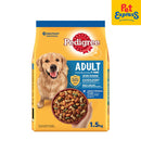 Pedigree Adult Chicken and Vegetables Dry Dog Food 1.5kg