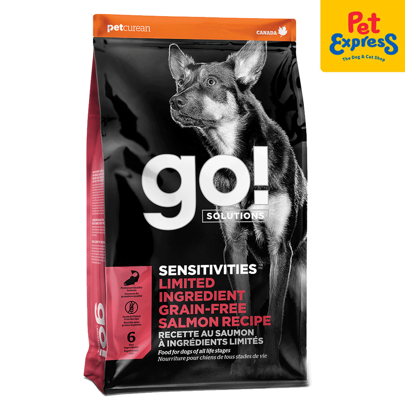 Go! Solutions Sensitivities Limited Ingredient Grain Free Salmon Recipe Dry Dog Food 6lbs
