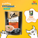 Sheba Adult Tuna and Salmon Wet Cat Food 70g (12 pouches)