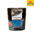 Sheba Adult Tuna and Saba Wet Cat Food 70g (12 pouches)