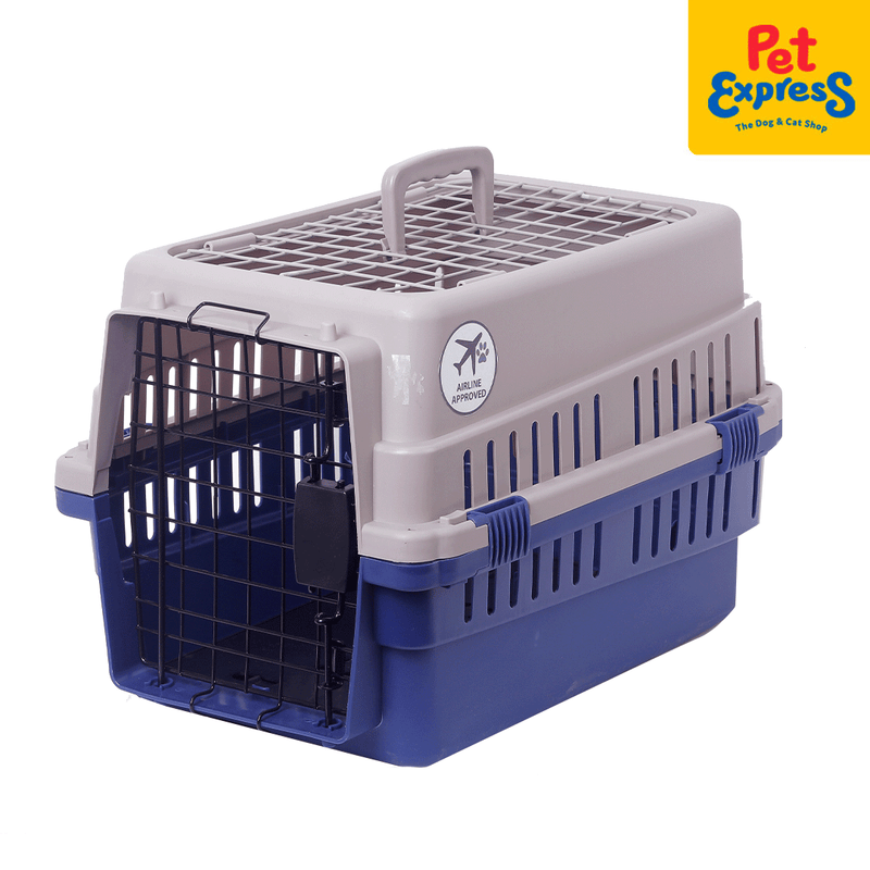 Kennel Pro Pet Carrier Small Dark Blue KN206 50x34x32cm