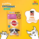 Pedigree Puppy Chicken Chunks in Gravy Wet Dog Food 130g (12 pouches)