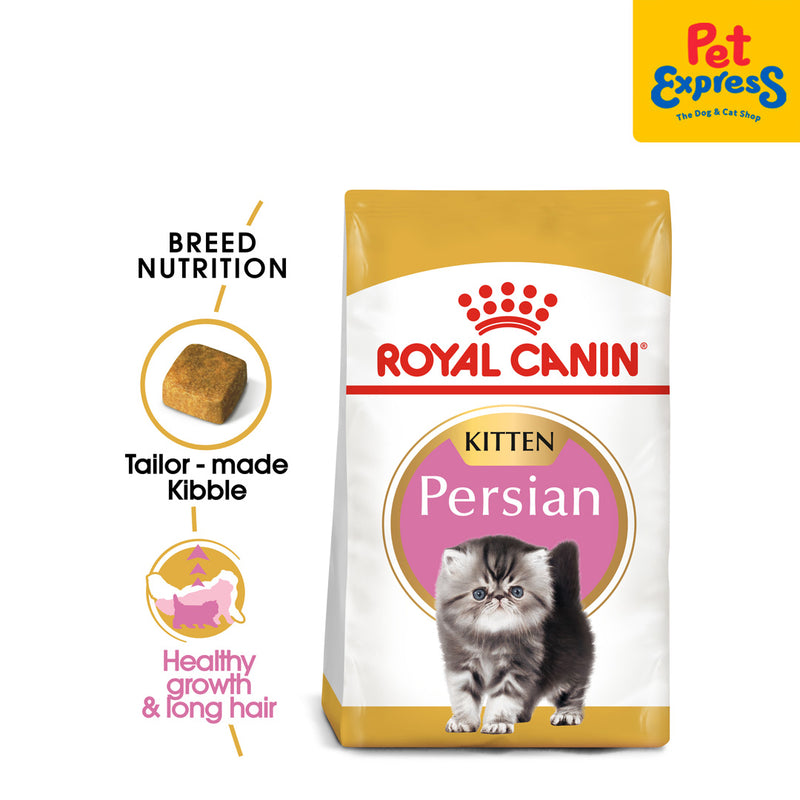 Royal Canin Feline Breed Nutrition Kitten Persian Dry Cat Food 10kg