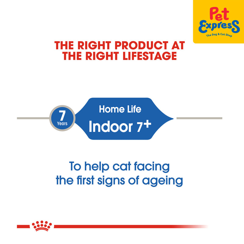 Royal Canin Feline Health Nutrition Adult Indoor 7+ Dry Cat Food 1.5kg