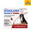 NexGard Chewable Tablet for Extra Large Breed Dogs >25-50kg / 60-121lbs (3 tablets)