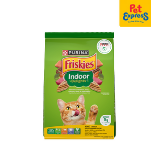 Friskies Indoor Delights Dry Cat Food 1kg