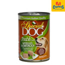 Special Dog Pate Veal and Vegetables Wet Dog Food 400g (2 cans)