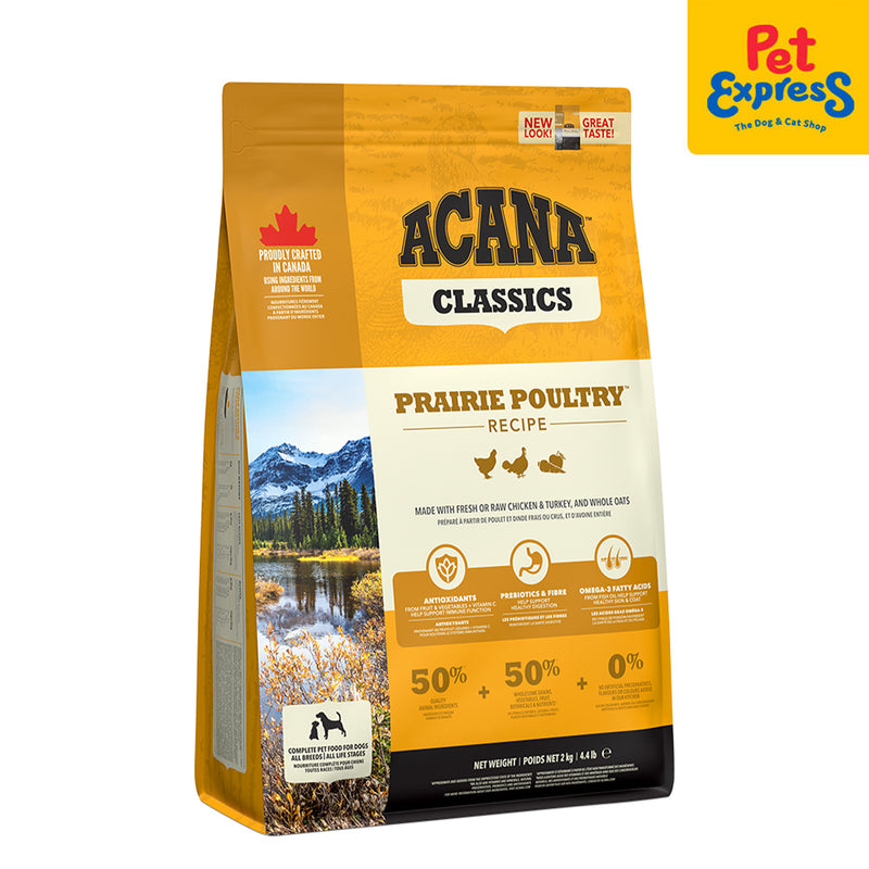 Acana prairie hotsell poultry 2kg