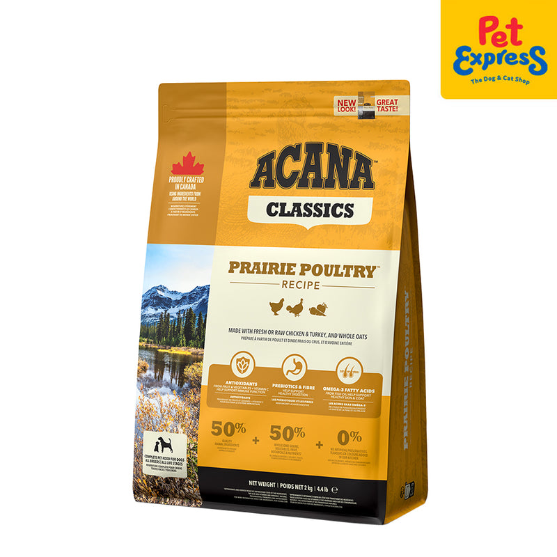 Acana Prairie Poultry Dry Dog Food 2kg