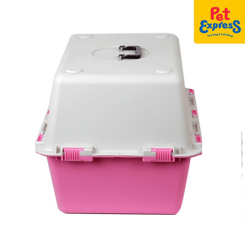 Kennel Pro Pet Carrier Large Pink KN301 68x51x47cm