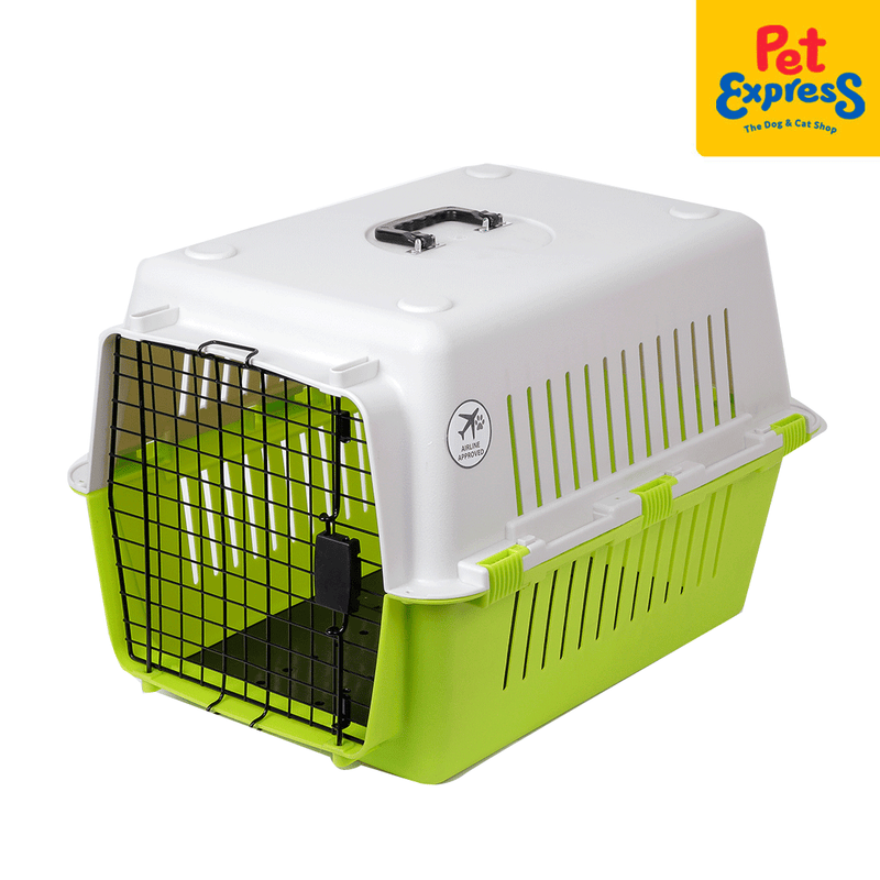 Kennel Pro Pet Carrier Large Green KN301 68x51x47cm