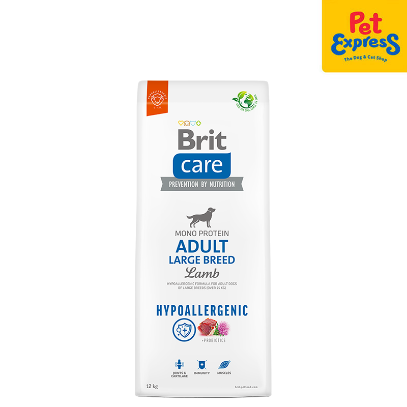 Brit Care Hypoallergenic Adult Large Breed Lamb Dry Dog Food 12kg