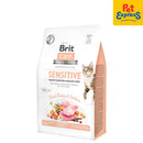 Brit Care Adult Sensitive Healthy Digestion and Delicate Taste Dry Cat Food 400g