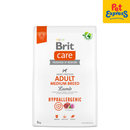 Brit Care Hypoallergenic Adult Medium Breed Lamb Dry Dog Food 3kg