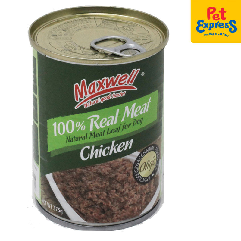 Maxwell Real Meat Chicken Wet Dog Food 375g (2 cans)