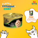 Sheba Tuna White Meat with Chicken in Gravy Wet Cat Food 85g (6 cans)