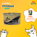Sheba Tuna White Meat with Salmon Surimi in Gravy Wet Cat Food 85g (6 cans)