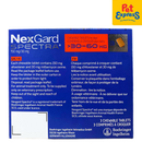 NexGard Spectra Chewable Tablet for Extra Large Breed Dogs >30-60kg (3 tablets)