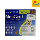NexGard Spectra Chewable Tablet for Medium Breed Dogs >7.5-15kg (3 tablets)