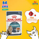 Royal Canin Feline Care Nutrition Adult Hairball Care Wet Cat Food 85g (12 pouches)