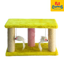 Approved Kitty Scratch Post 8x13 Yellow Pink B116