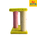 Approved Kitty Scratch Post 8x13 Yellow Pink B116