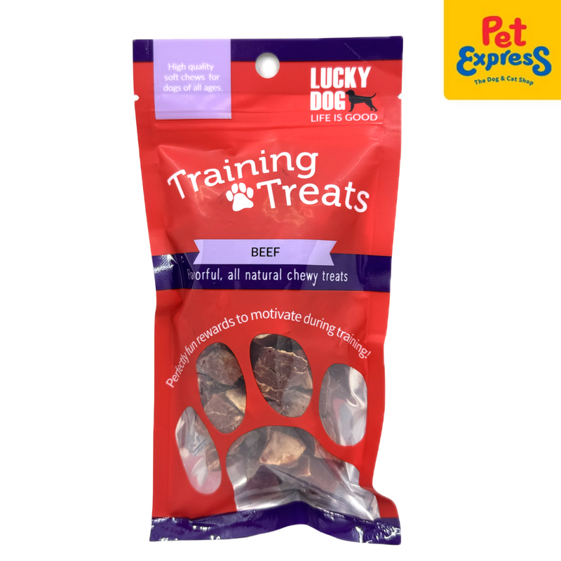 Lucky Dog Training Treats Beef Dog Treats 110g