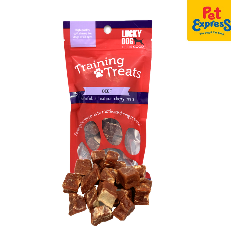 Lucky Dog Training Treats Beef Dog Treats 110g