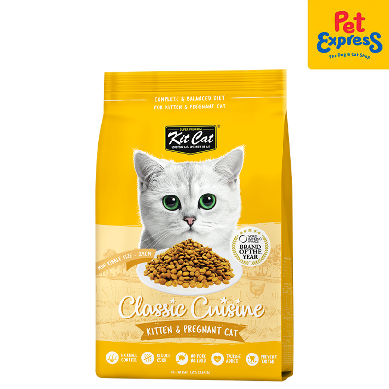 Kit Cat Kitten and Pregnant Dry Cat Food 1.2kg