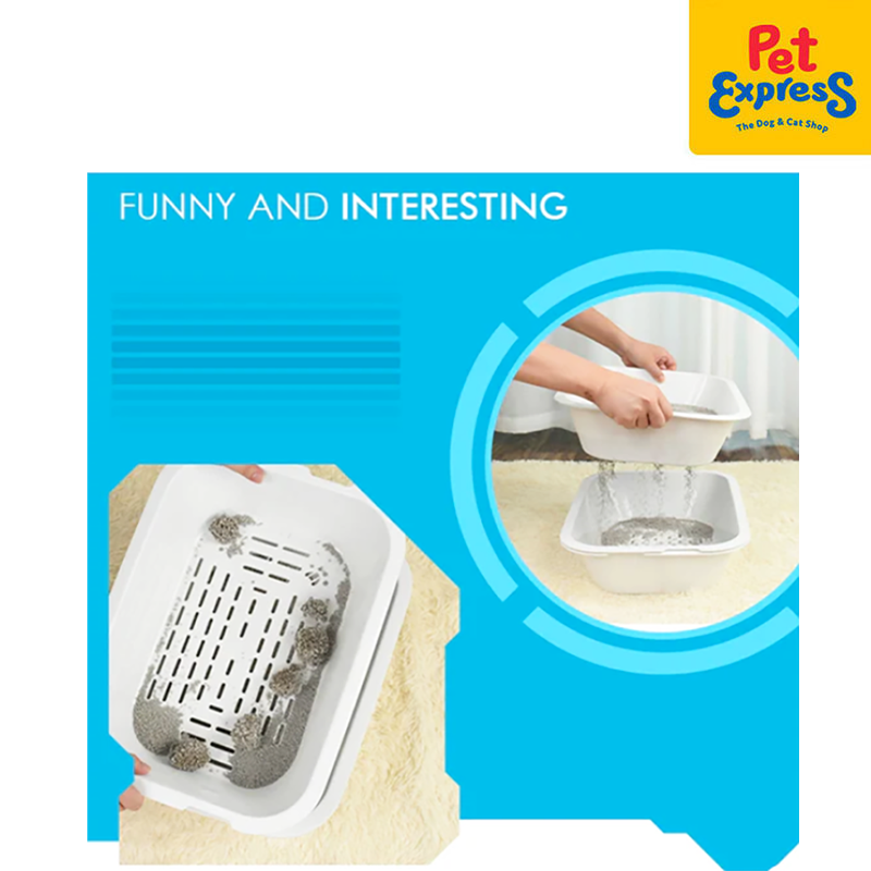 Approved Self Sifting Cat Litter Box Large 1275