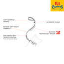 EzyDog Zero Shock Dog Leash 48 inches Denim