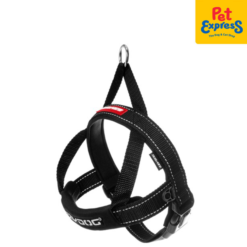 EzyDog Quickfit Dog Harness Extra Large Black