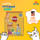 Pedigree Puppy Chicken and Egg with Milk Dry Dog Food 2.7kg