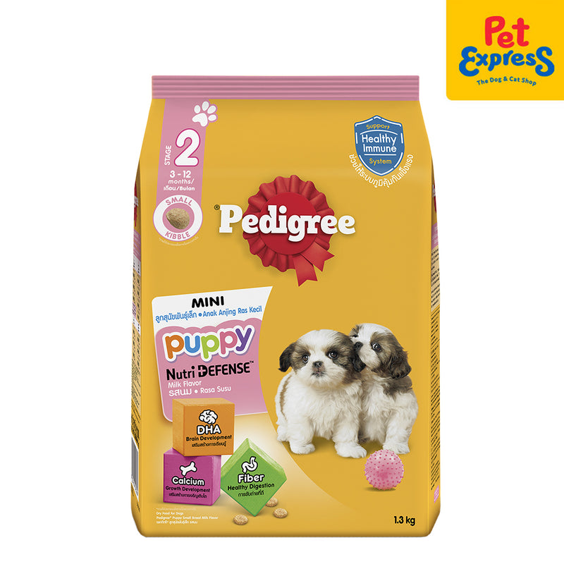 Pedigree Puppy Mini Milk Dry Dog Food 1.3kg