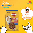 Pedigree Adult Mini Chicken Liver and Vegetables Dry Dog Food 1.3kg