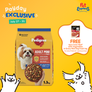 Pedigree Adult Mini Chicken Liver and Vegetables Dry Dog Food 1.3kg