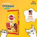 Pedigree Adult Beef and Vegetables Dry Dog Food 10kg