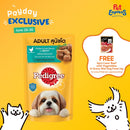 Pedigree Adult Chicken and Liver with Gravy Wet Dog Food 130g (12 pouches)