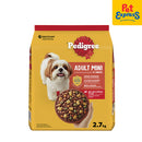Pedigree Adult Mini Beef Lamb and Vegetables Dry Dog Food 2.7kg