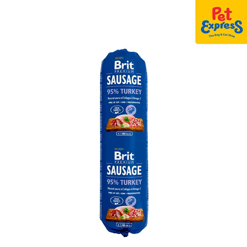 Brit Premium Sausage Turkey Wet Dog Food 800g