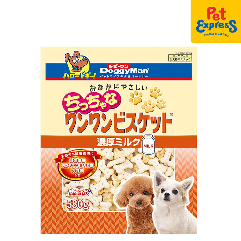 Doggyman Soft Mini Biscuit Rich Milk Dog Treats 580g