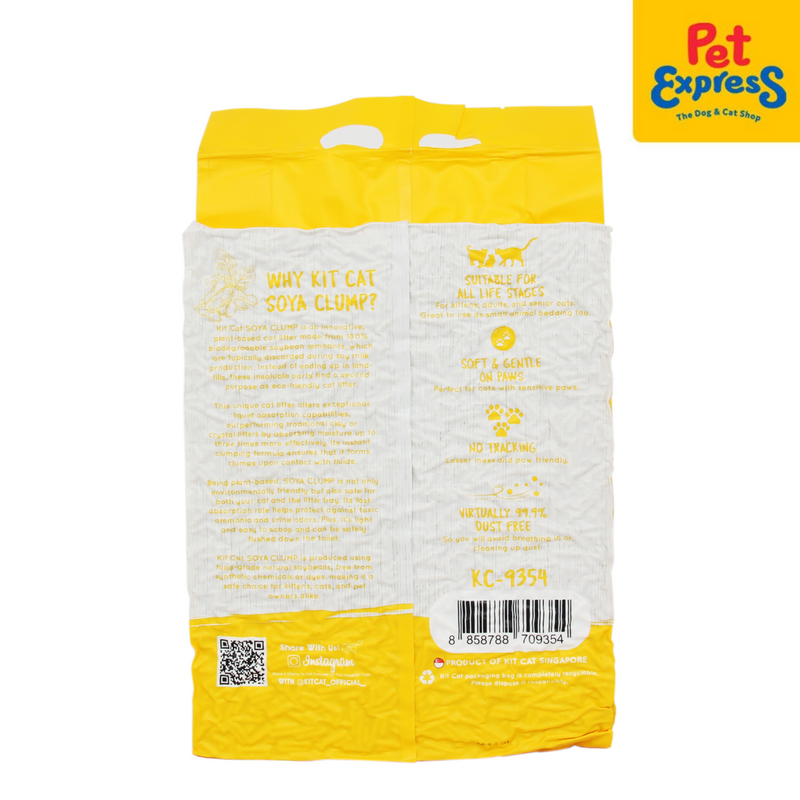 Kit Cat Soya Clump Original Cat Litter 7L