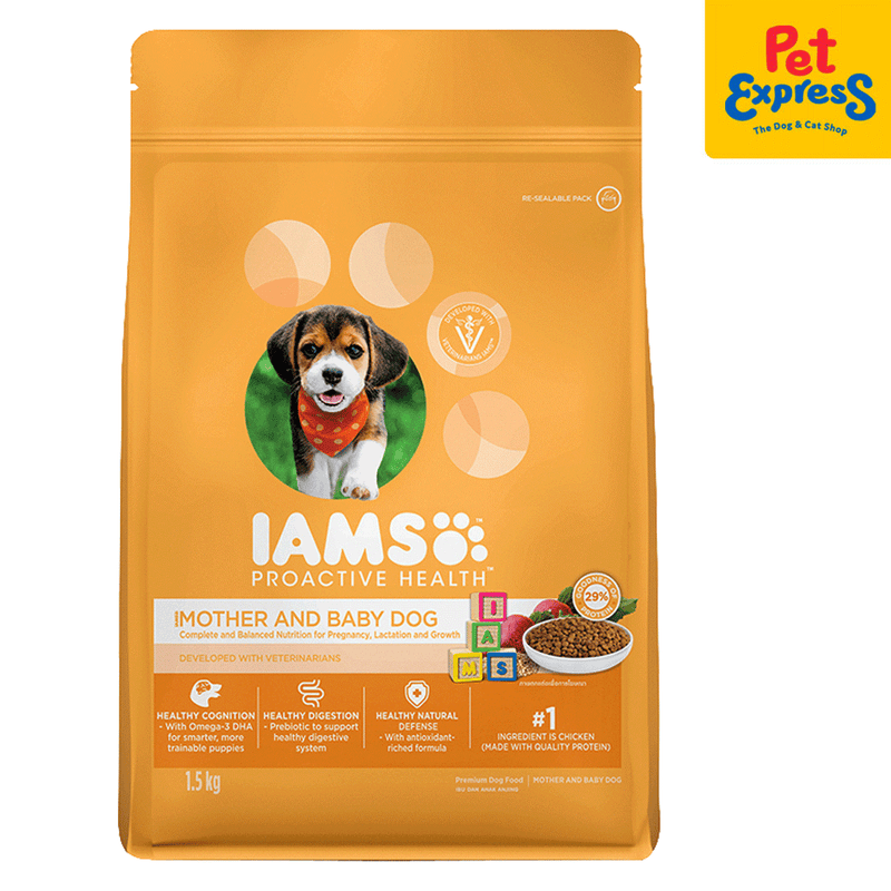 IAMS Mother and Baby Dry Dog Food 1.5kg