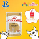 Royal Canin Breed Health Nutrition Adult Chihuahua Wet Dog Food 85g (12 pouches)